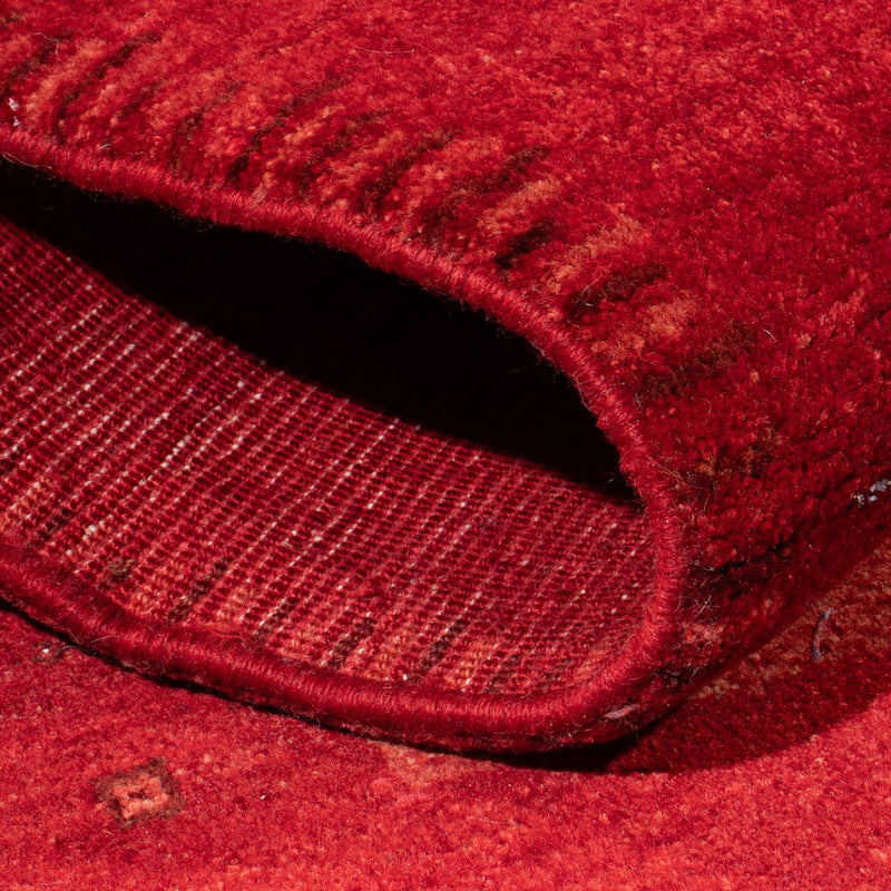 Gabbeh-matta - persisk - 182 x 150 cm - röd