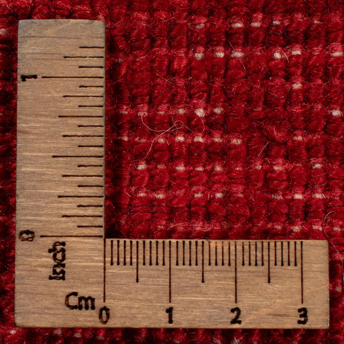 Gabbeh-matta - persisk - 182 x 150 cm - röd