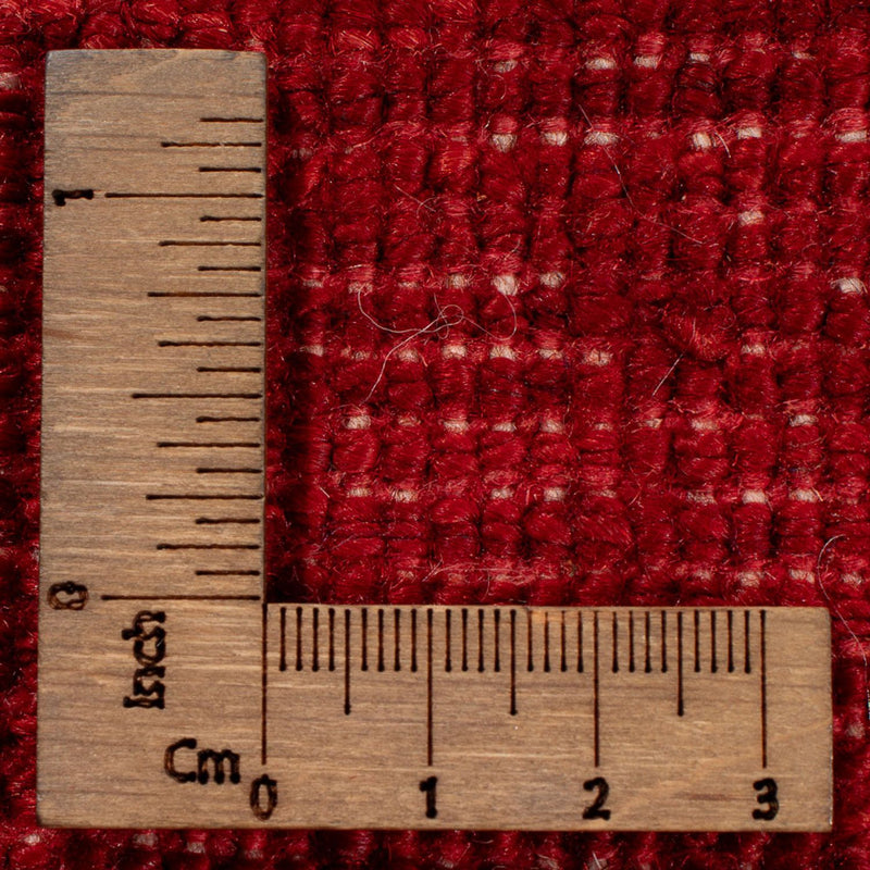 Gabbeh-matta - persisk - 182 x 150 cm - röd