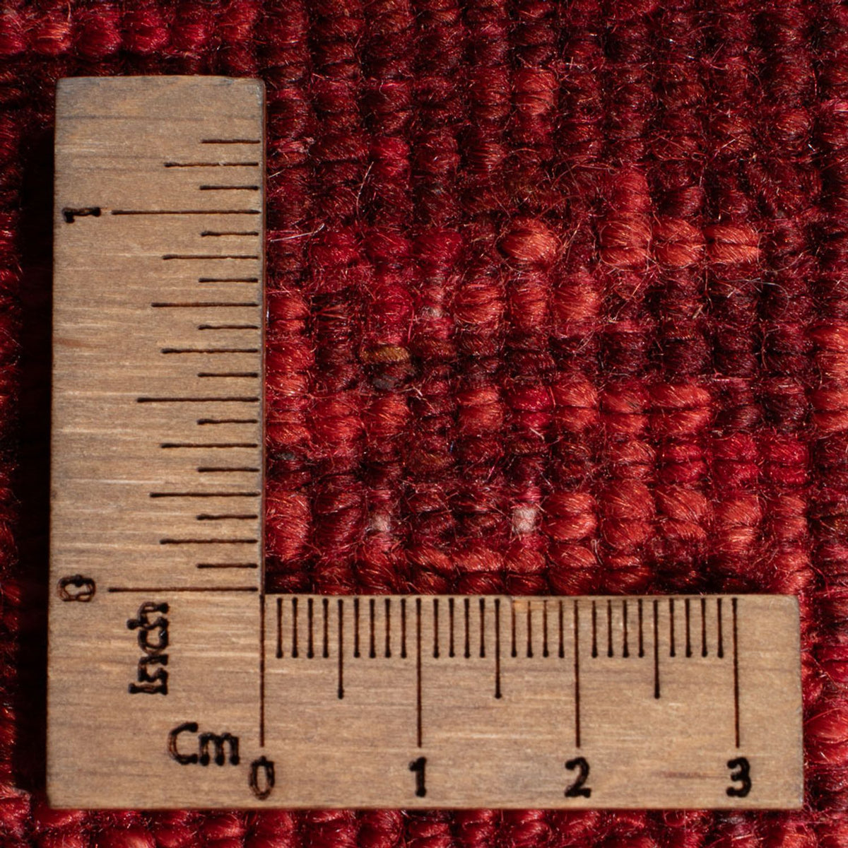 Gabbeh-matta - persisk - 183 x 152 cm - röd