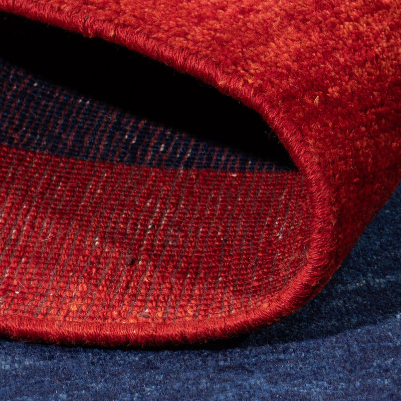 Gabbeh-matta - persisk - 200 x 141 cm - mörkblå