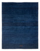 Gabbeh-matta - persisk - 188 x 149 cm - mörkblå