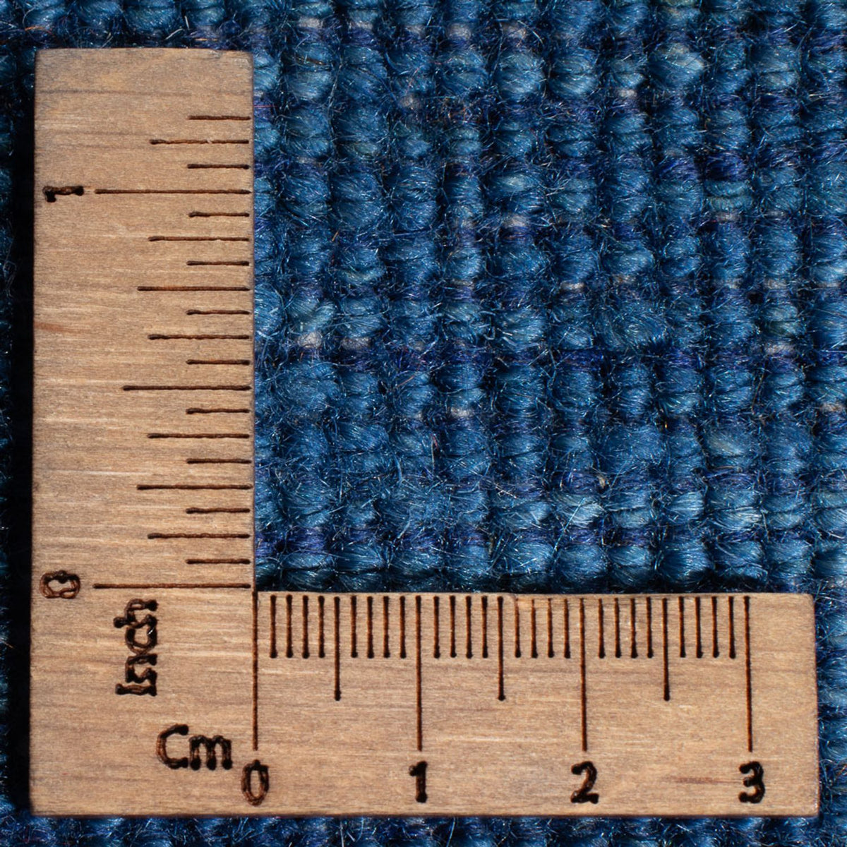 Gabbeh-matta - persisk - 194 x 133 cm - ljusblå