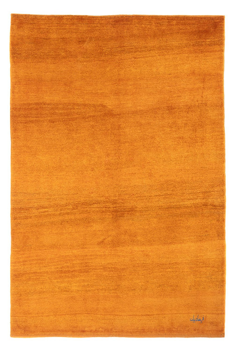 Gabbeh-matta - persisk - 197 x 139 cm - orange