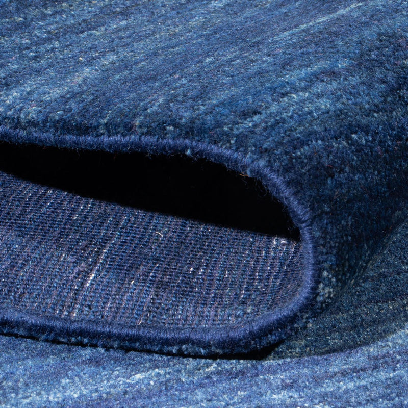 Gabbeh-matta - persisk - 190 x 150 cm - mörkblå