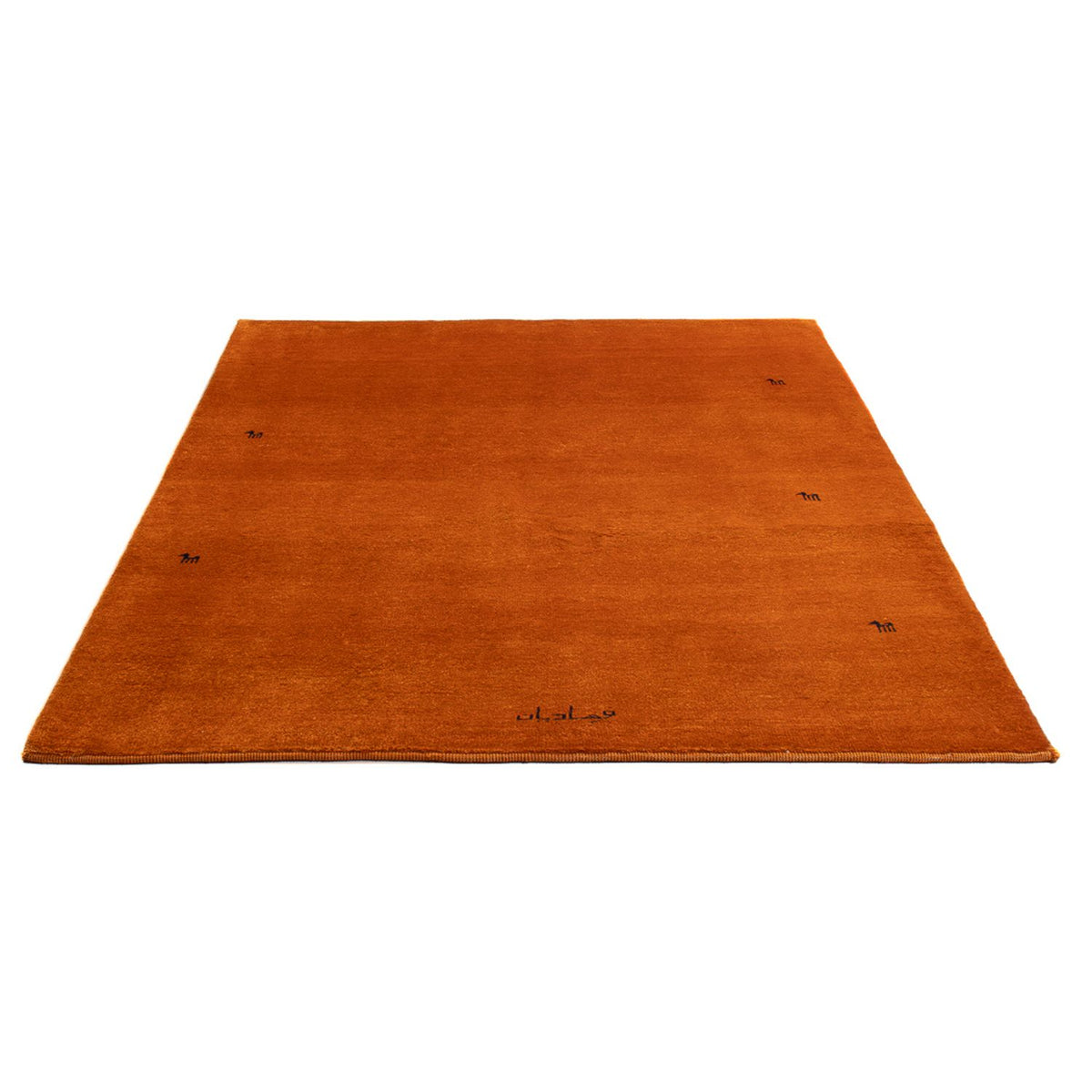 Gabbeh-matta - persisk - 195 x 142 cm - orange