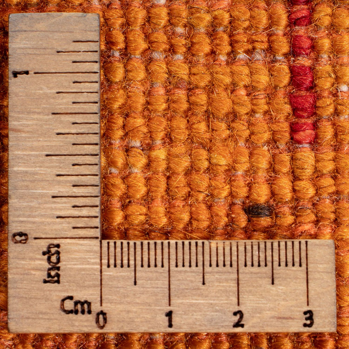 Gabbeh-matta - persisk - 203 x 142 cm - orange