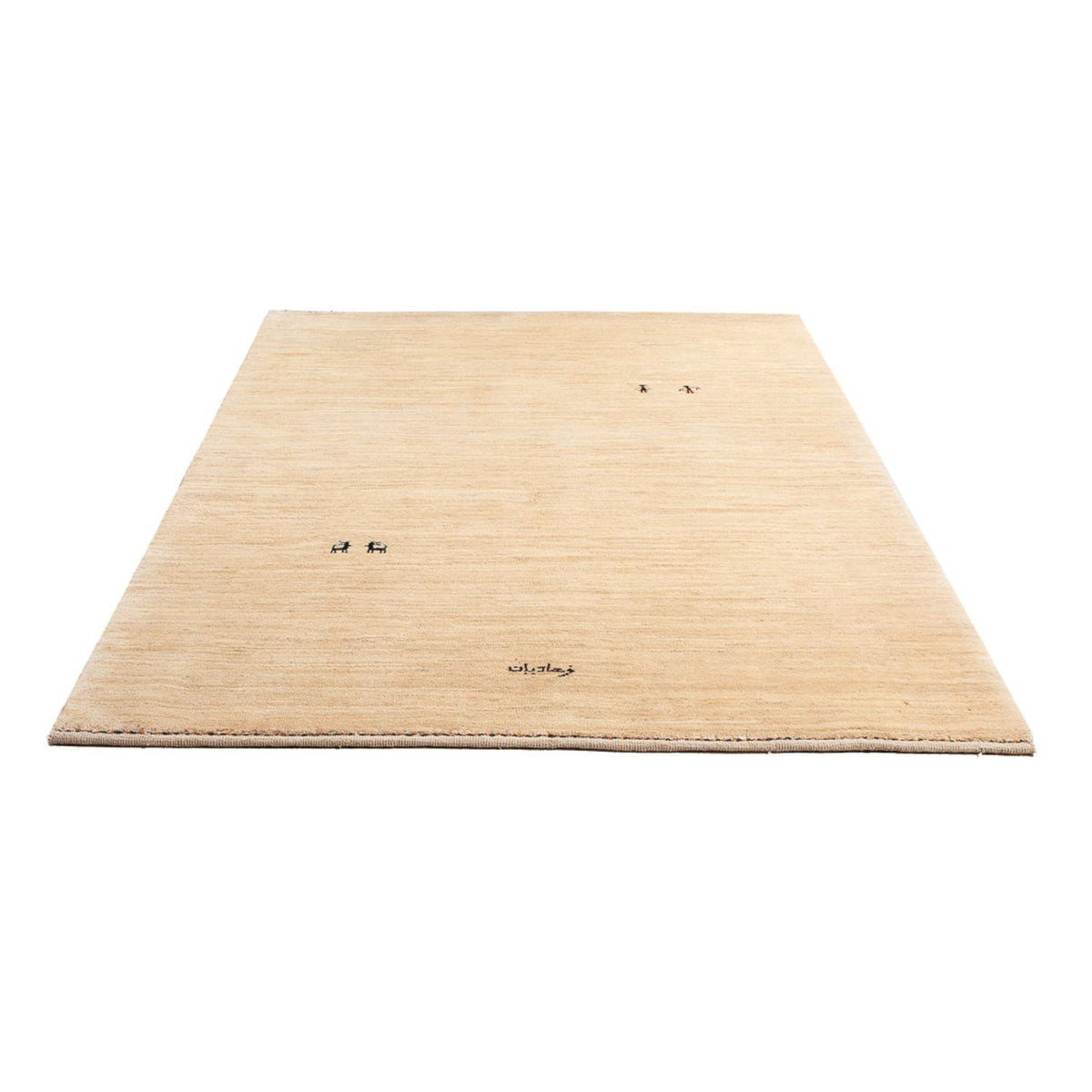 Gabbeh-matta - persisk - 207 x 137 cm - beige