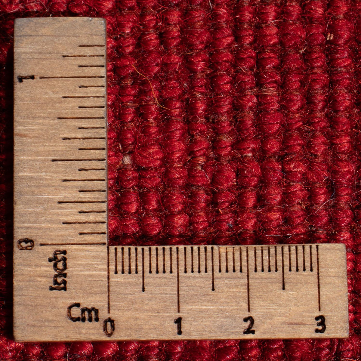 Gabbeh-matta - persisk - 195 x 152 cm - röd