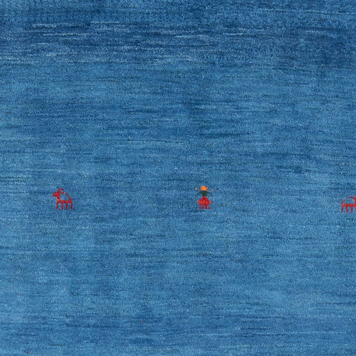 Gabbeh-matta - persisk - 192 x 142 cm - flerfärgad