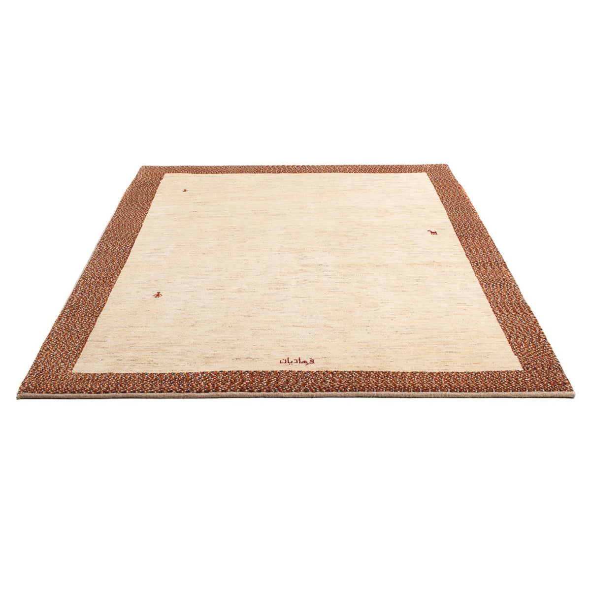 Gabbeh-matta - persisk - 200 x 152 cm - flerfärgad