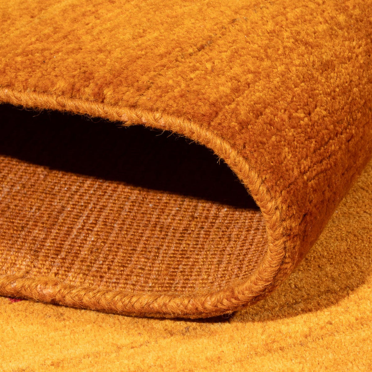 Gabbeh-matta - persisk - 202 x 140 cm - orange