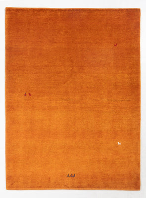 Gabbeh-matta - persisk - 193 x 153 cm - orange