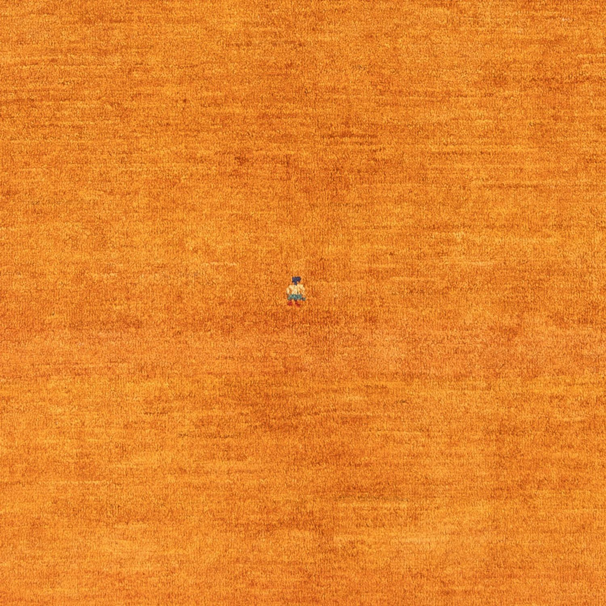 Gabbeh-matta - persisk - 199 x 149 cm - orange