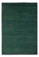 Gabbeh-matta - persisk - 205 x 140 cm - mörkgrön