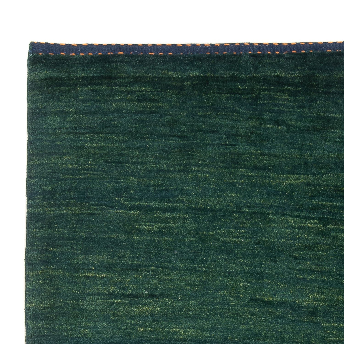 Gabbeh-matta - persisk - 205 x 140 cm - mörkgrön
