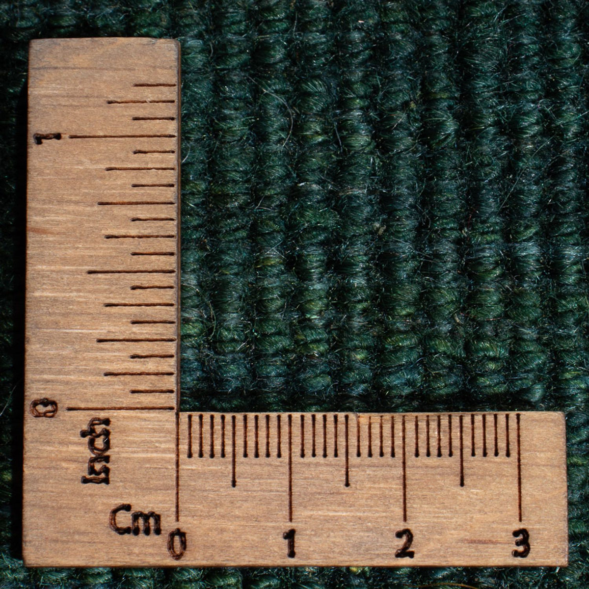 Gabbeh-matta - persisk - 205 x 140 cm - mörkgrön