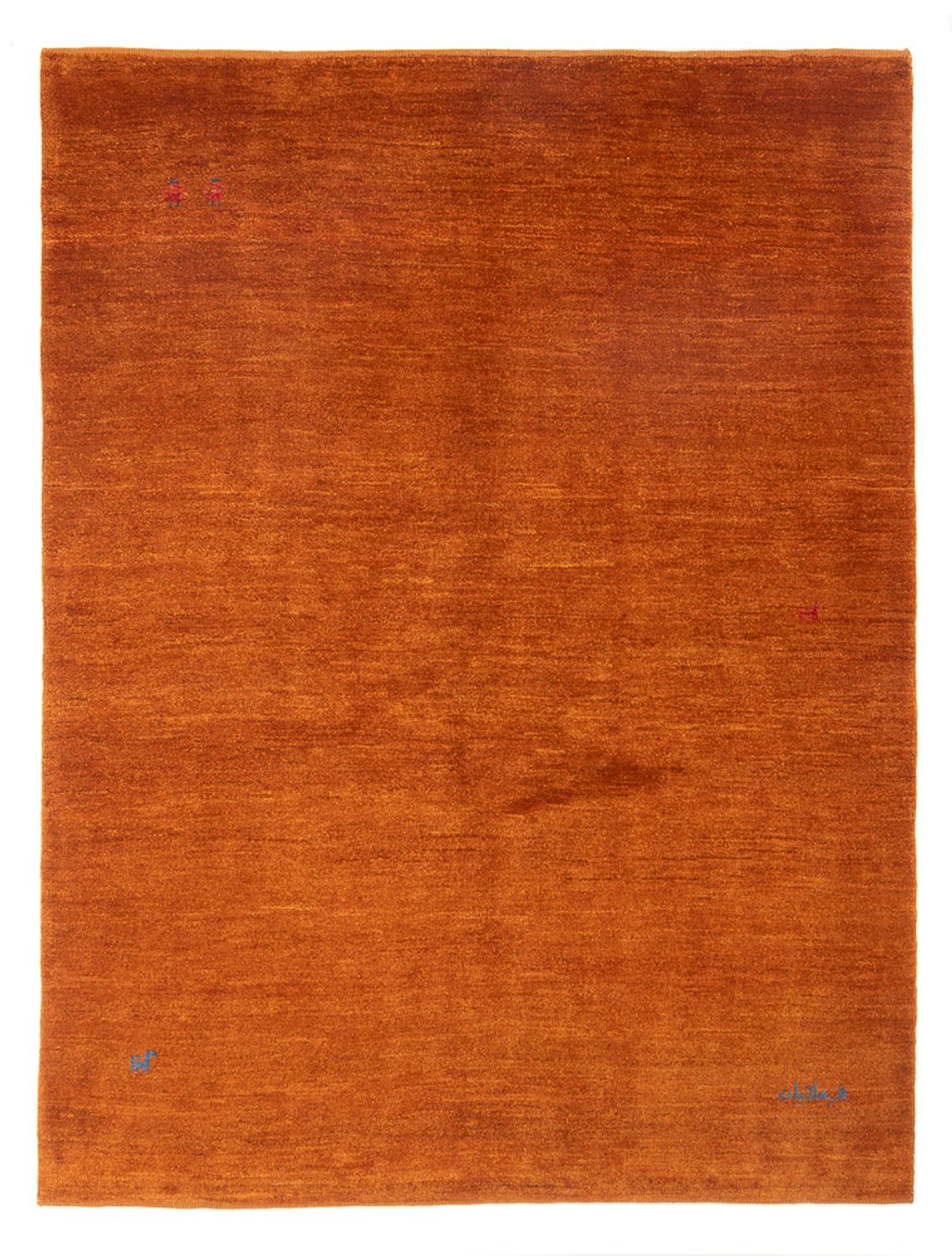Gabbeh-matta - persisk - 203 x 154 cm - orange