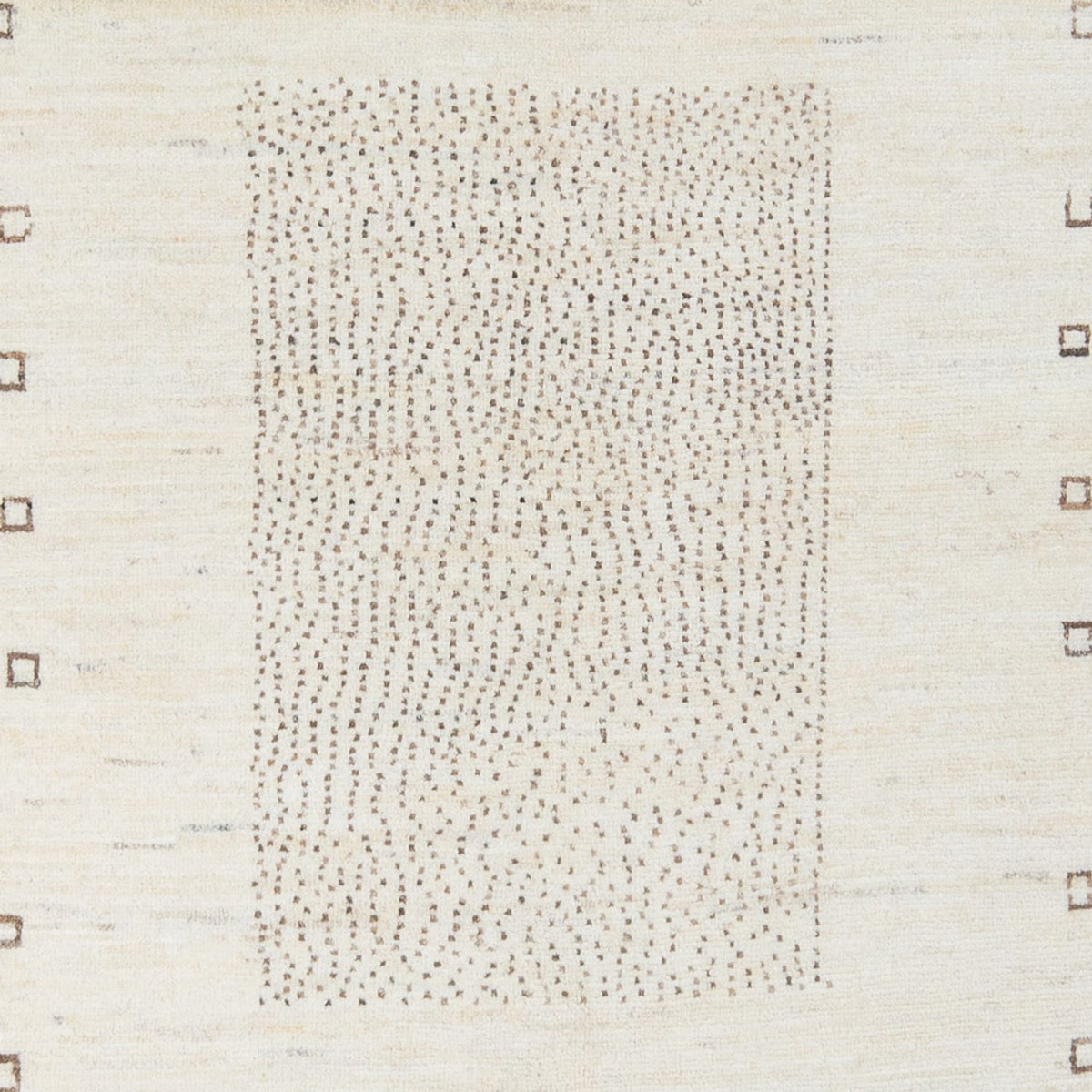 Gabbeh-matta - persisk - 190 x 144 cm - silver