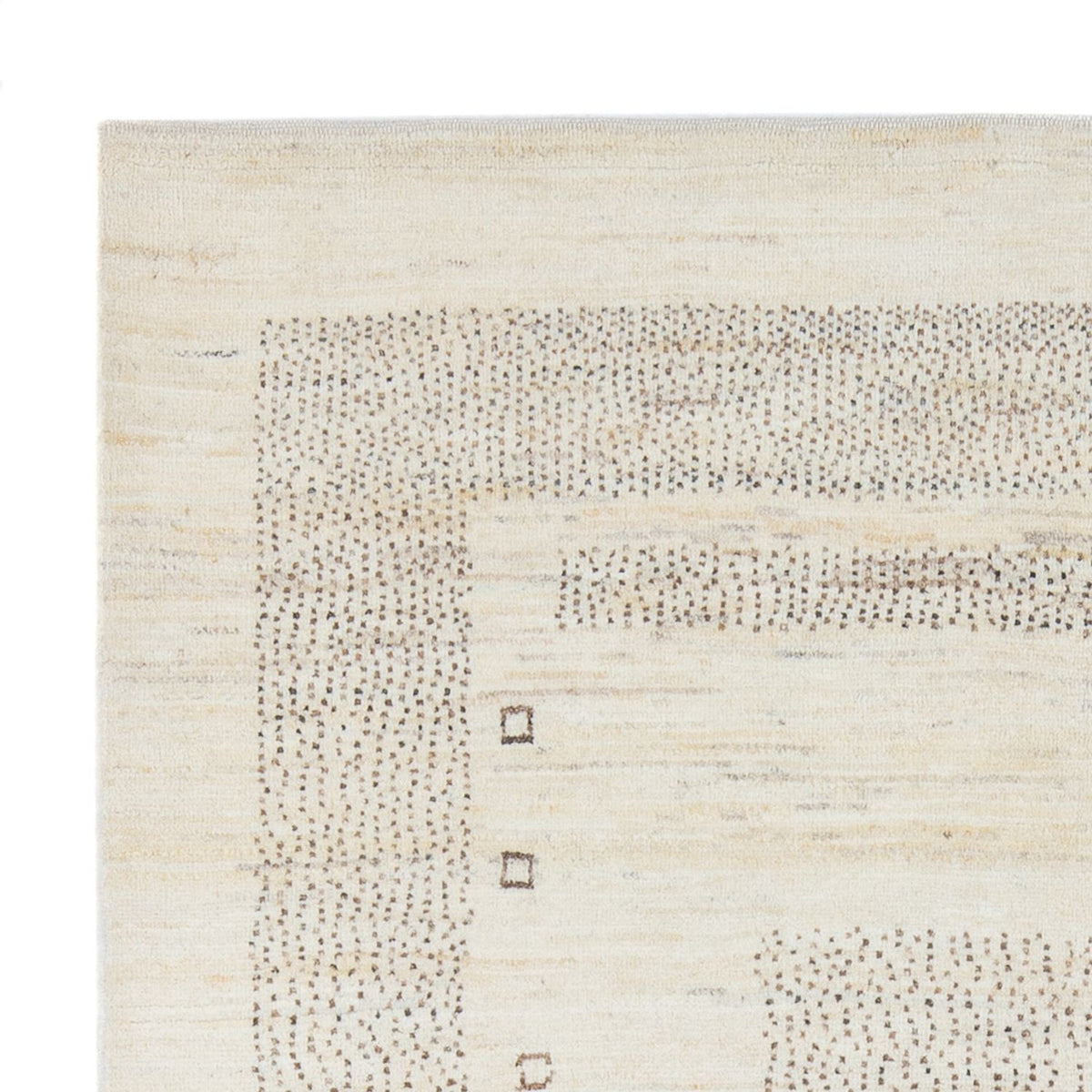 Gabbeh-matta - persisk - 190 x 144 cm - silver