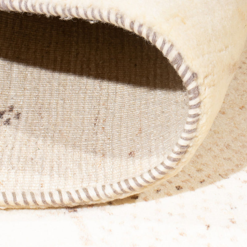 Gabbeh-matta - persisk - 192 x 140 cm - silver