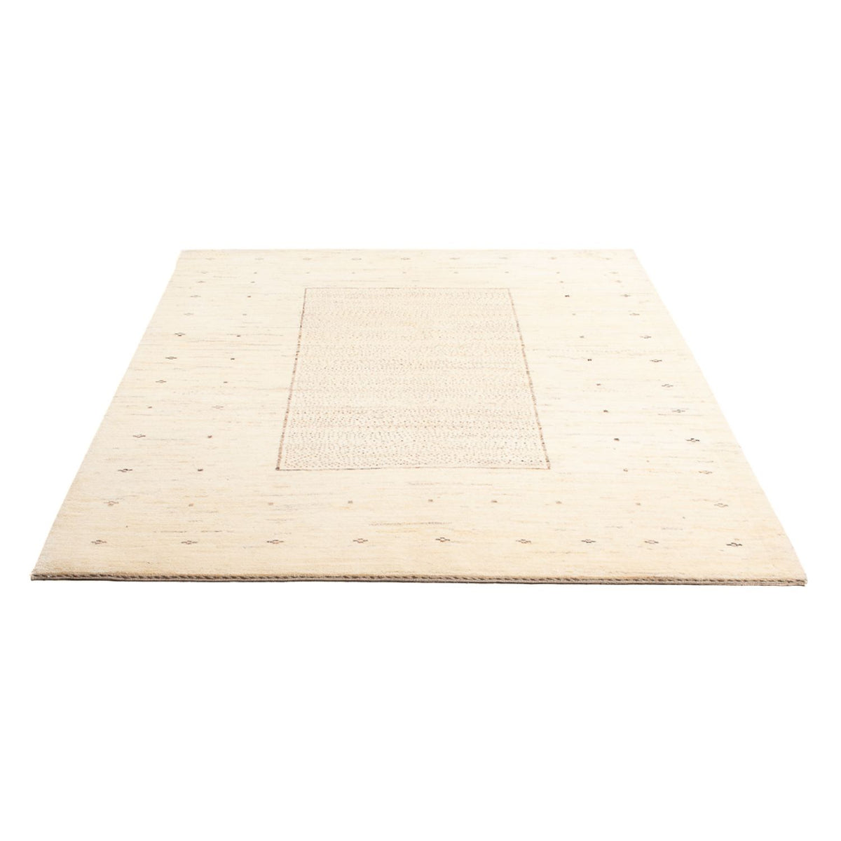 Gabbeh-matta - persisk - 192 x 140 cm - silver