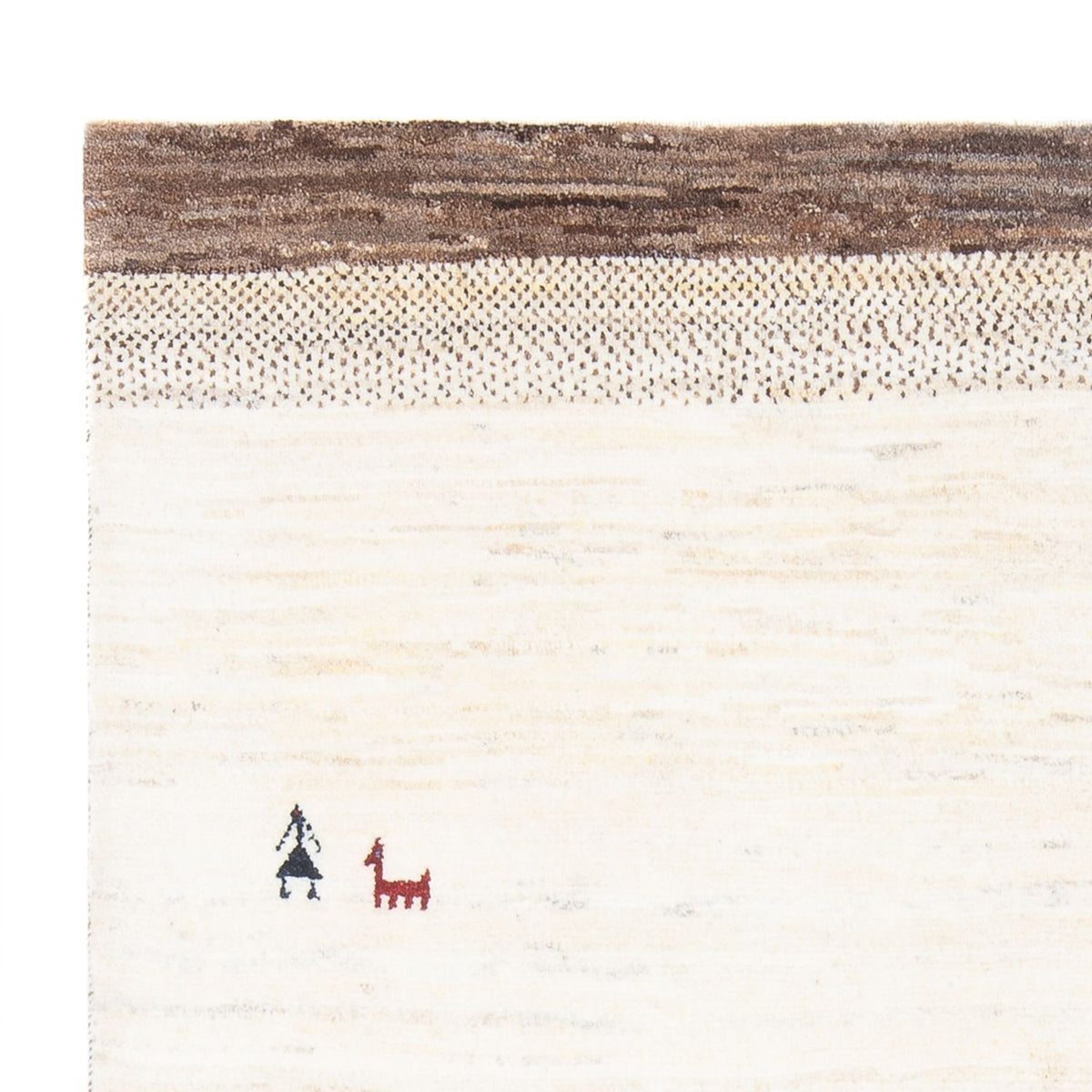 Gabbeh-matta - persisk - 205 x 147 cm - flerfärgad