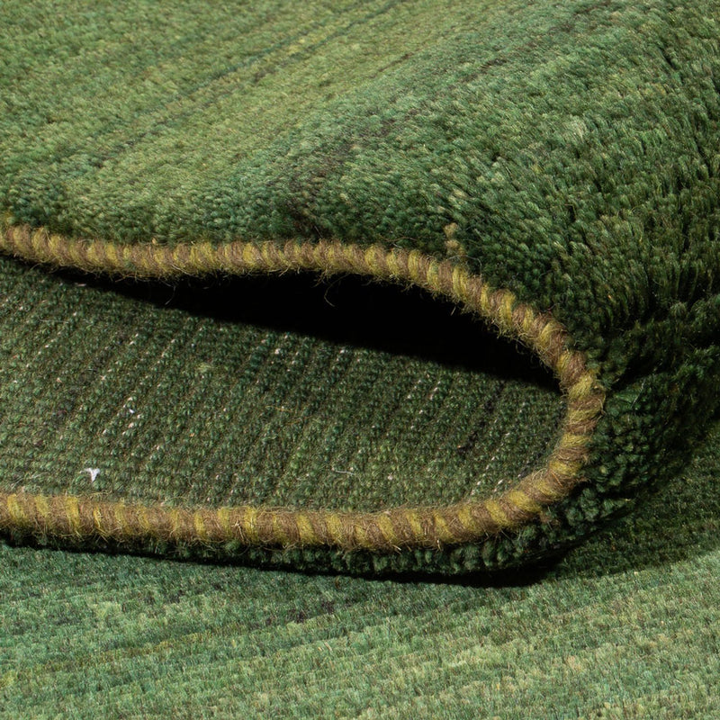 Gabbeh-matta - persisk - 203 x 147 cm - mörkgrön