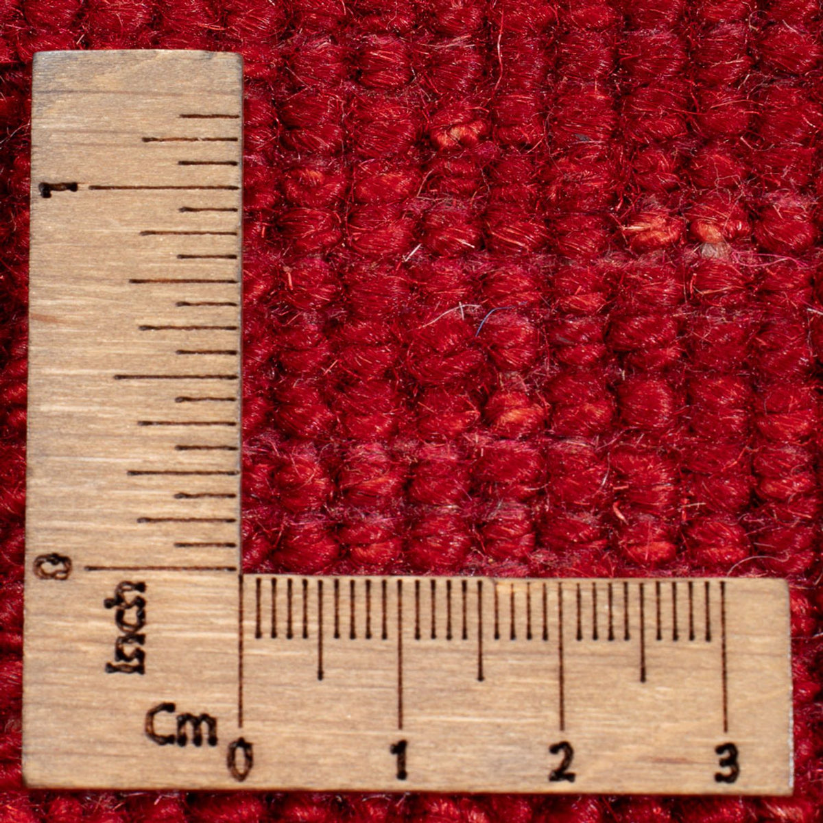 Gabbeh-matta - persisk - 195 x 148 cm - röd