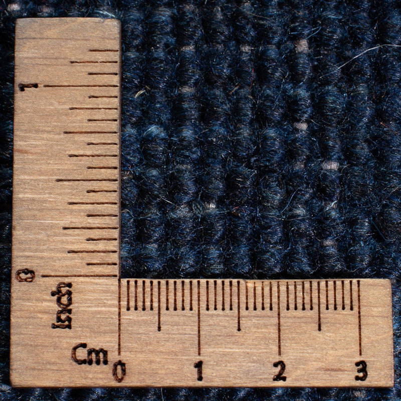 Gabbeh-matta - persisk - 190 x 147 cm - mörkblå