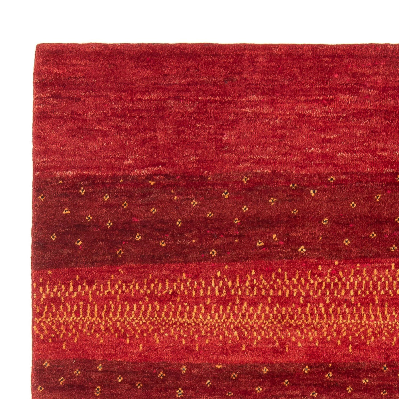 Persisk Gabbeh Mattan 190x151cm - Perserteppich Wollteppich