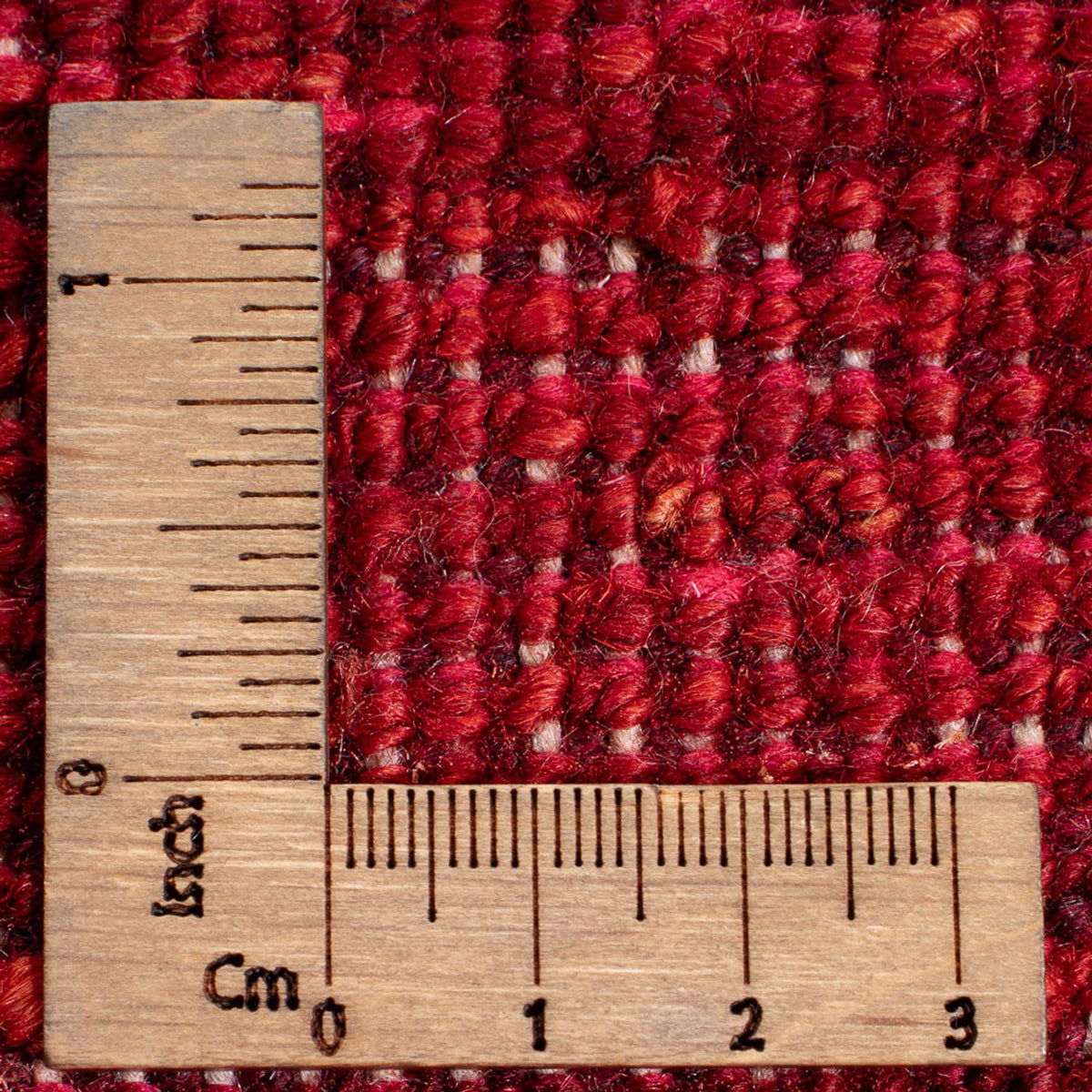 Gabbeh-matta - persisk - 190 x 151 cm - röd