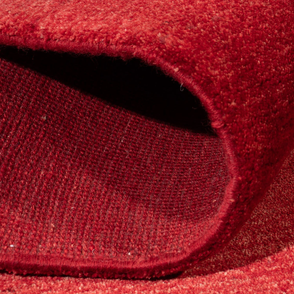 Gabbeh-matta - persisk - 188 x 145 cm - röd