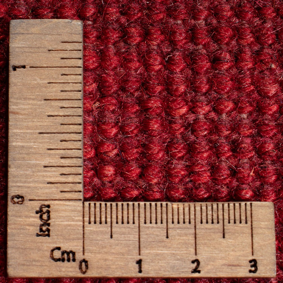 Gabbeh-matta - persisk - 188 x 145 cm - röd