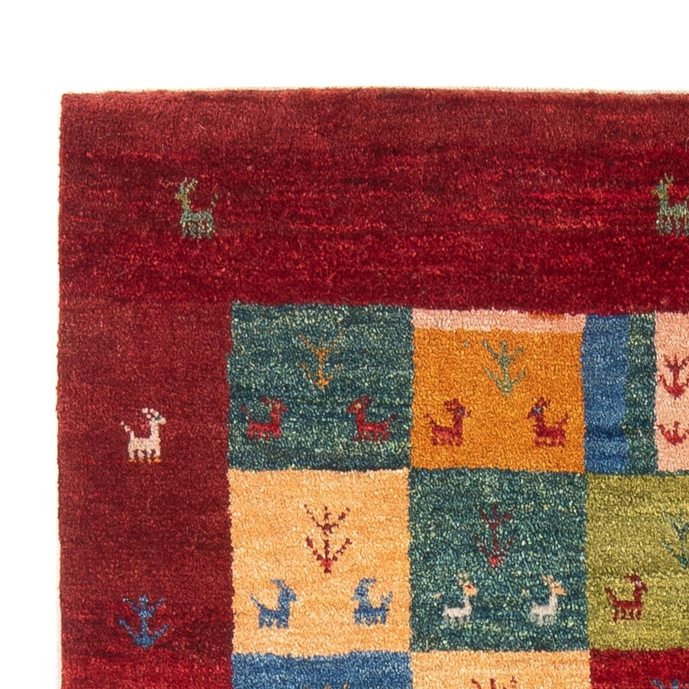 Persisk Gabbeh Mattan 150x102cm - Perserteppich Wollteppich