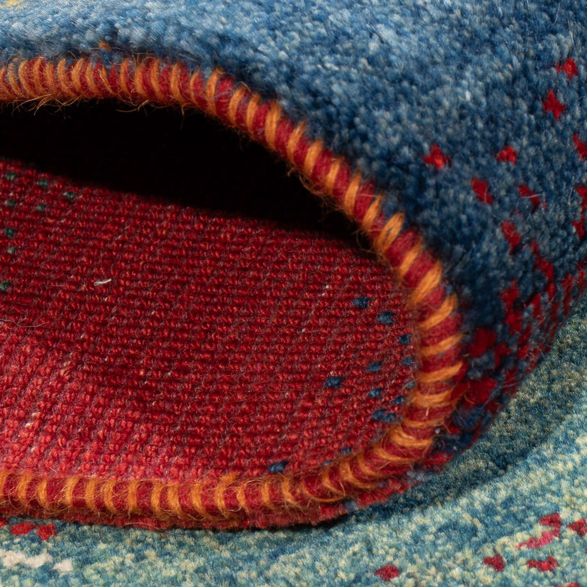 Gabbeh-matta - persisk - 152 x 108 cm - flerfärgad