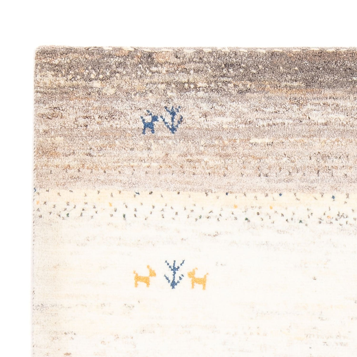 Gabbeh-matta - persisk - 153 x 110 cm - flerfärgad