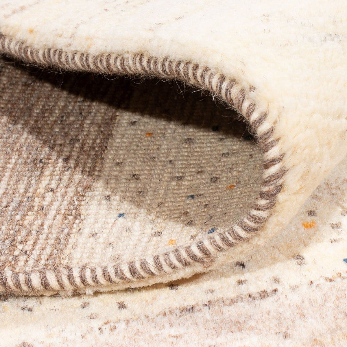 Gabbeh-matta - persisk - 153 x 110 cm - flerfärgad