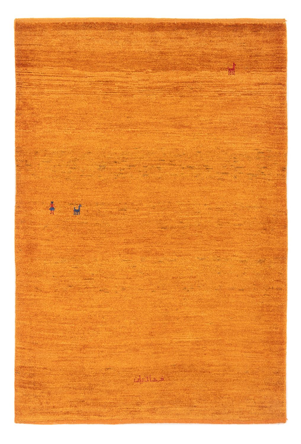 Gabbeh-matta - persisk - 148 x 103 cm - orange