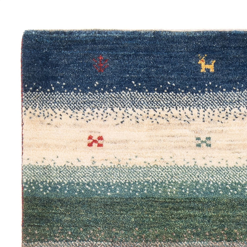 Gabbeh-matta - persisk - 153 x 107 cm - flerfärgad