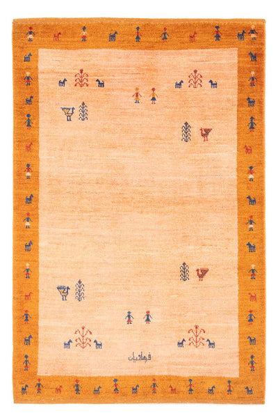 Persisk Gabbeh Mattan 99x149cm - Perserteppich Wollteppich