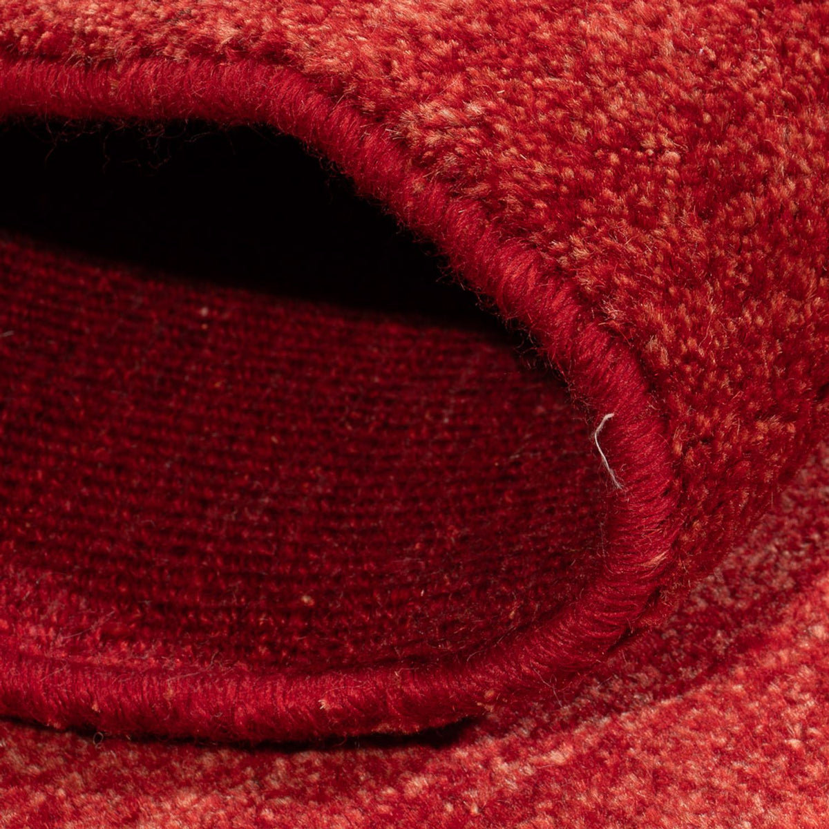 Gabbeh-matta - persisk - 150 x 102 cm - röd