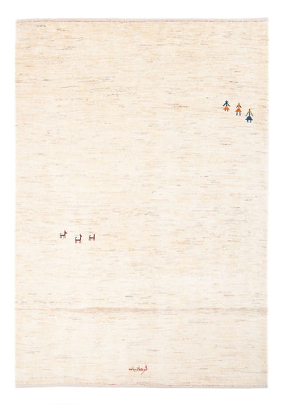 Persisk Gabbeh Mattan 140x188cm - Perserteppich Wollteppich