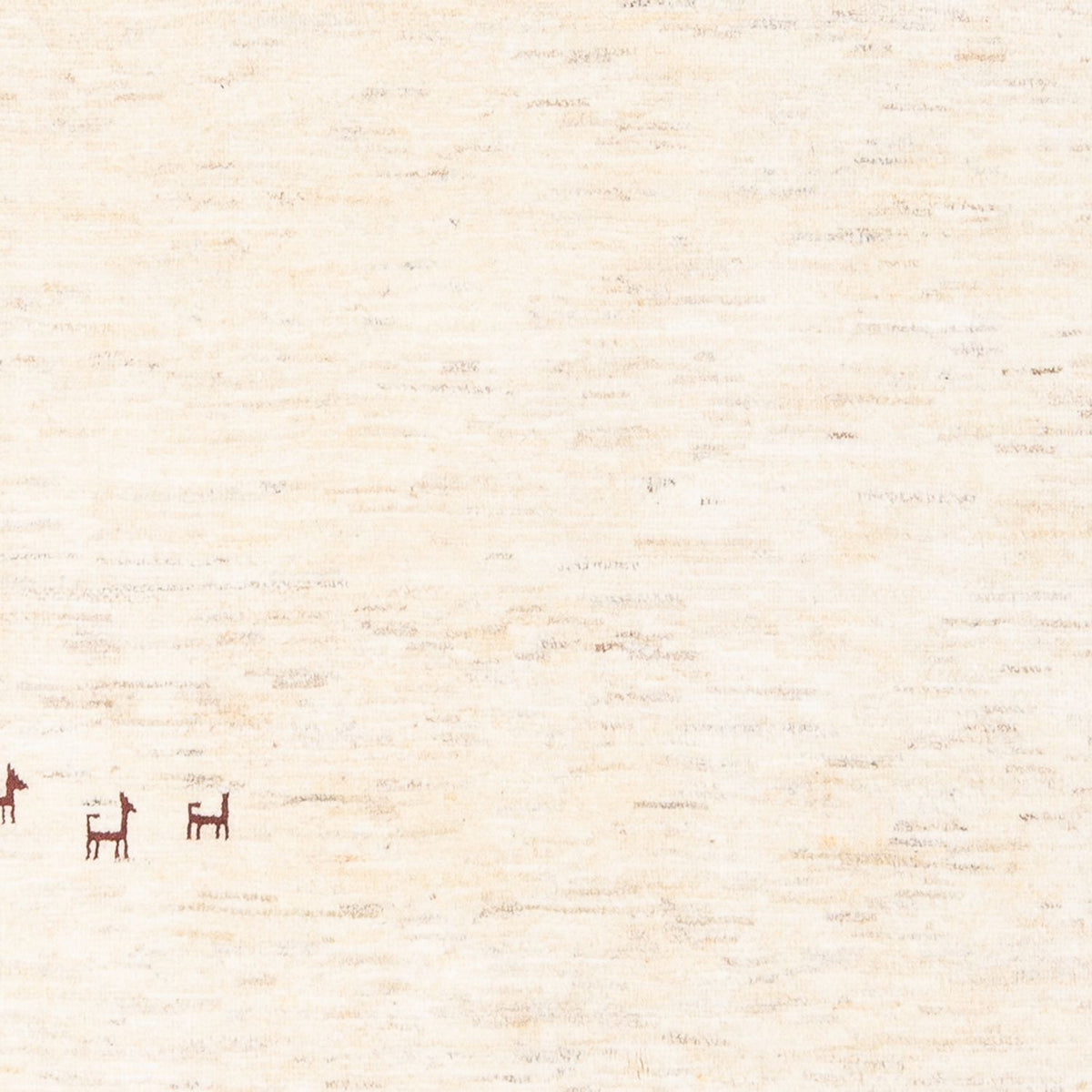 Gabbeh-matta - persisk - 188 x 140 cm - beige