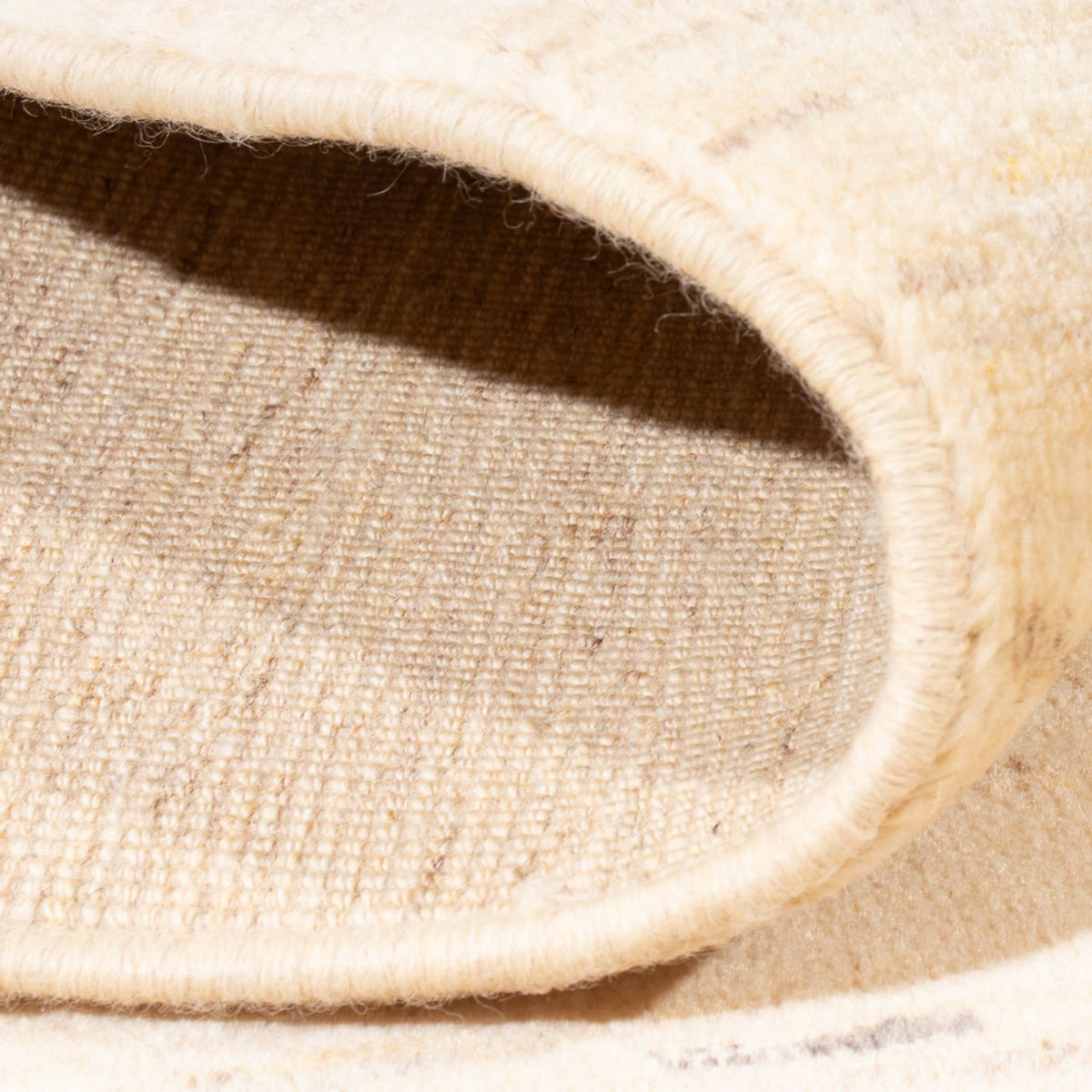 Gabbeh-matta - persisk - 188 x 140 cm - beige