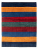 Gabbeh-matta - persisk - 188 x 154 cm - flerfärgad