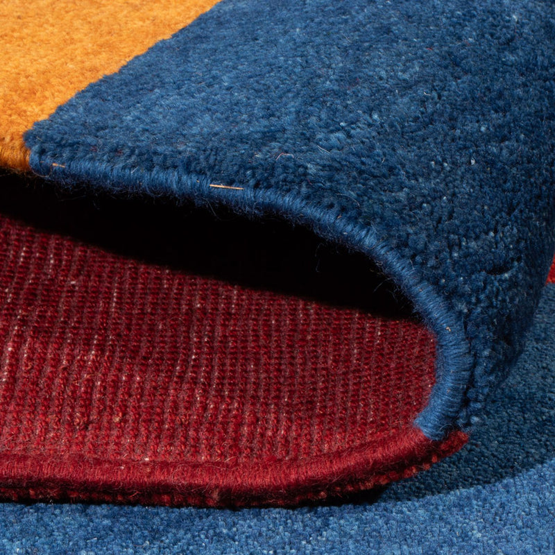 Gabbeh-matta - persisk - 188 x 154 cm - flerfärgad