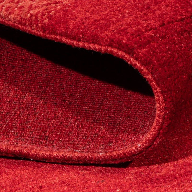 Gabbeh-matta - persisk - 190 x 147 cm - röd