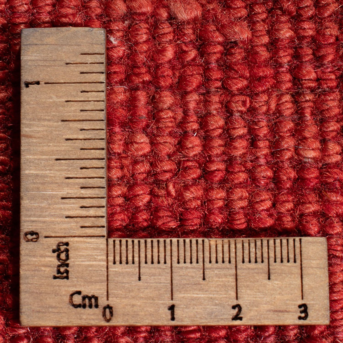 Gabbeh-matta - persisk - 190 x 147 cm - röd