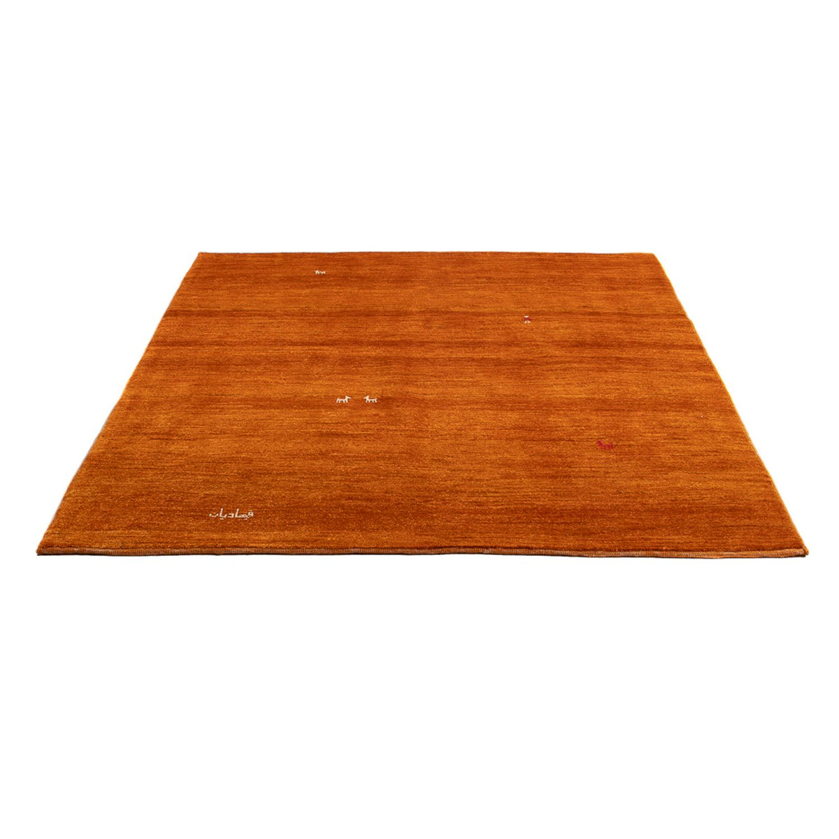 Gabbeh-matta - persisk - 196 x 150 cm - orange